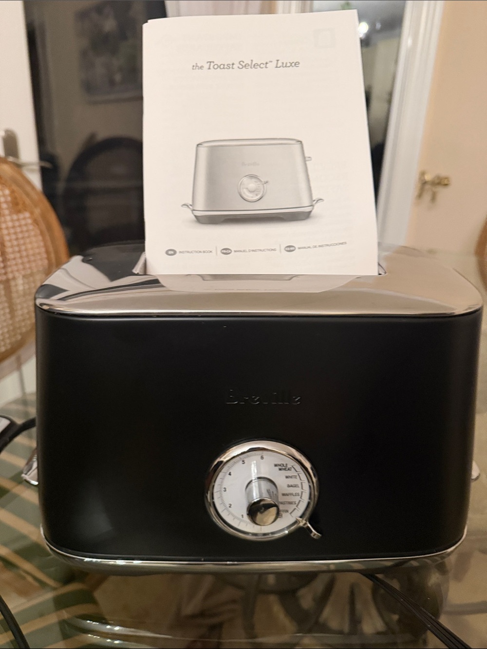 Breville Black and Silver Retro-Style 2-Slice Toaster
